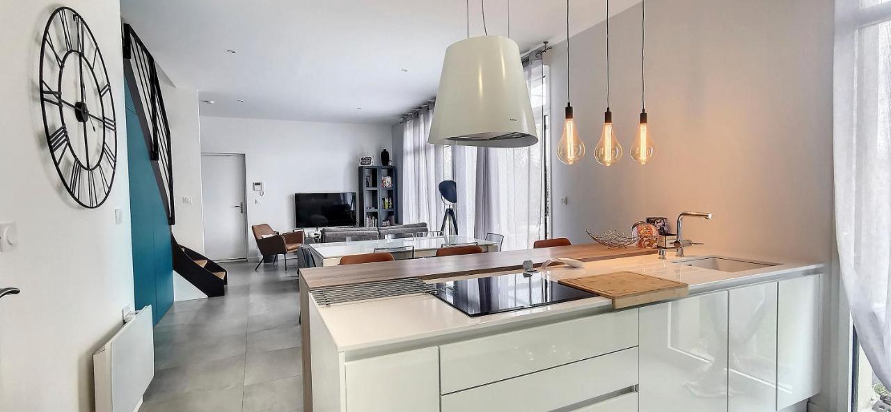 Apartament Duplex En Rez De Jardin Neuville-sur-Saône Zewnętrze zdjęcie